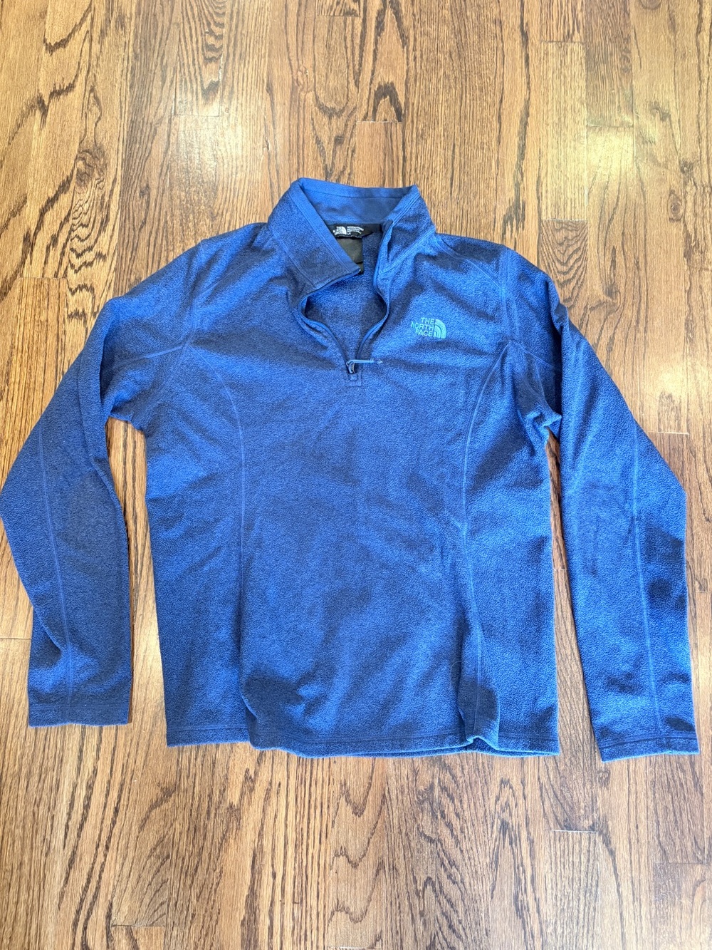 Women’s The North Face Women's Navy Blue Quarter-Zip Fleece Size Large